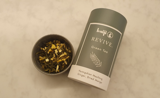 An energising green tea